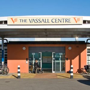 Front entrance of the Vassall Centre